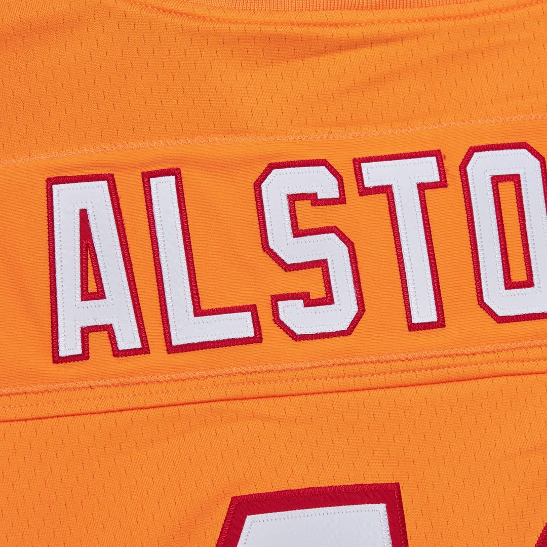 Mike Alstott Tampa Bay Buccaneers Mitchell & Ness Player Name & Number Hoodie Legacy Jersey - Orange Official NFL Team Apparel Football Fan Gear