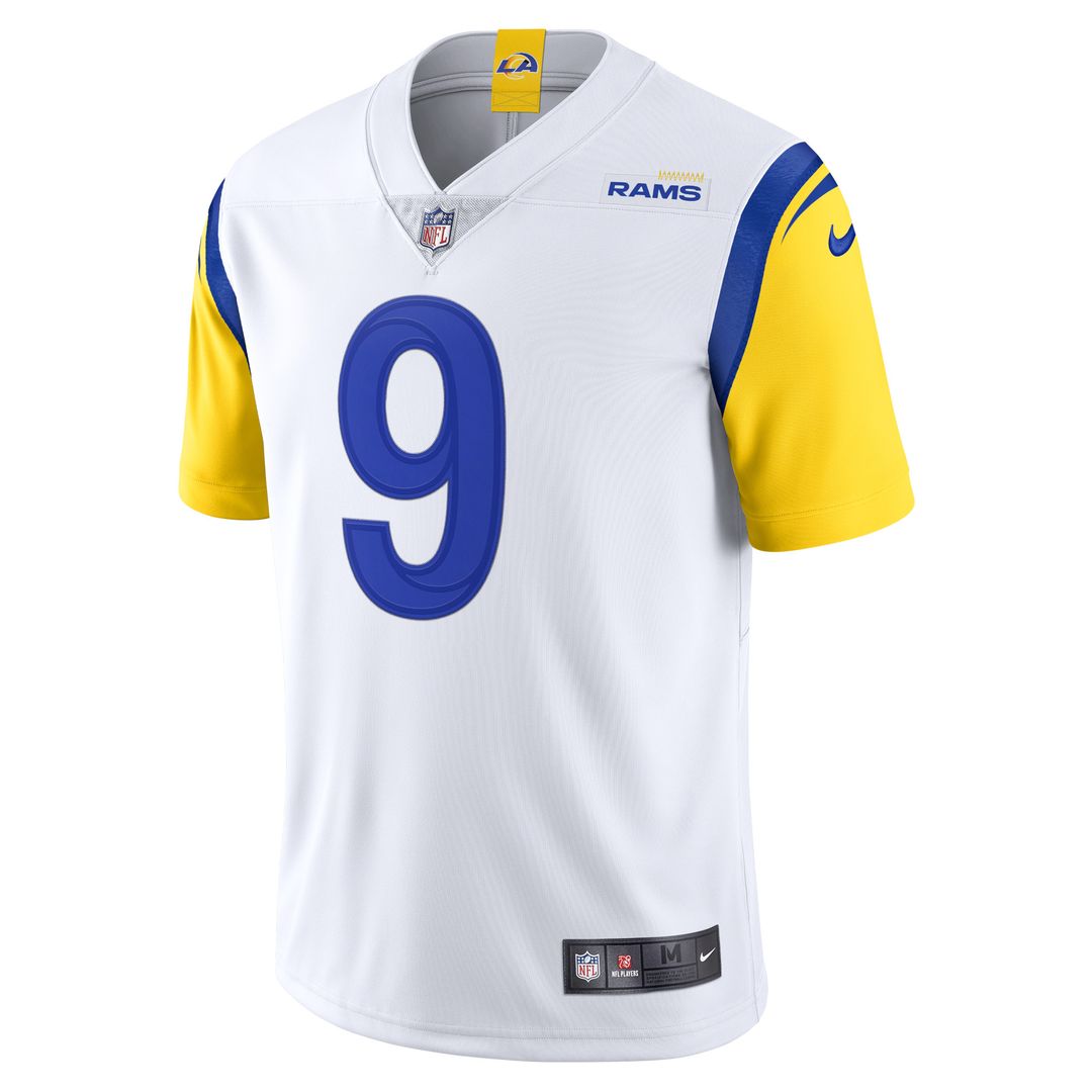 Matthew Stafford Los Angeles Rams Nike Vapor Limited Jersey - Royal Official NFL Team Apparel Football Fan Gear