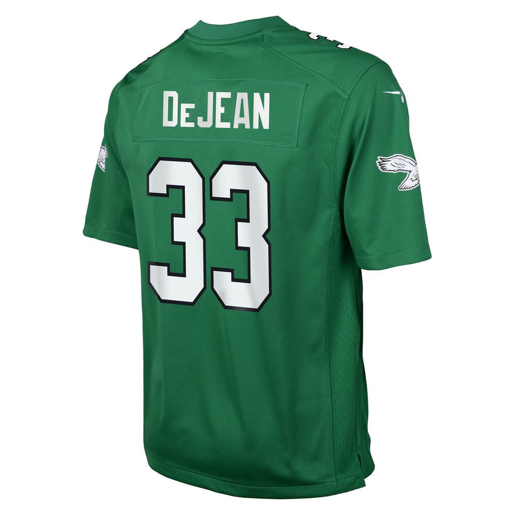 Cooper DeJean Philadelphia Eagles Nike Youth Alternate Game Jersey - Kelly Green Official NFL Team Apparel Football Fan Gear