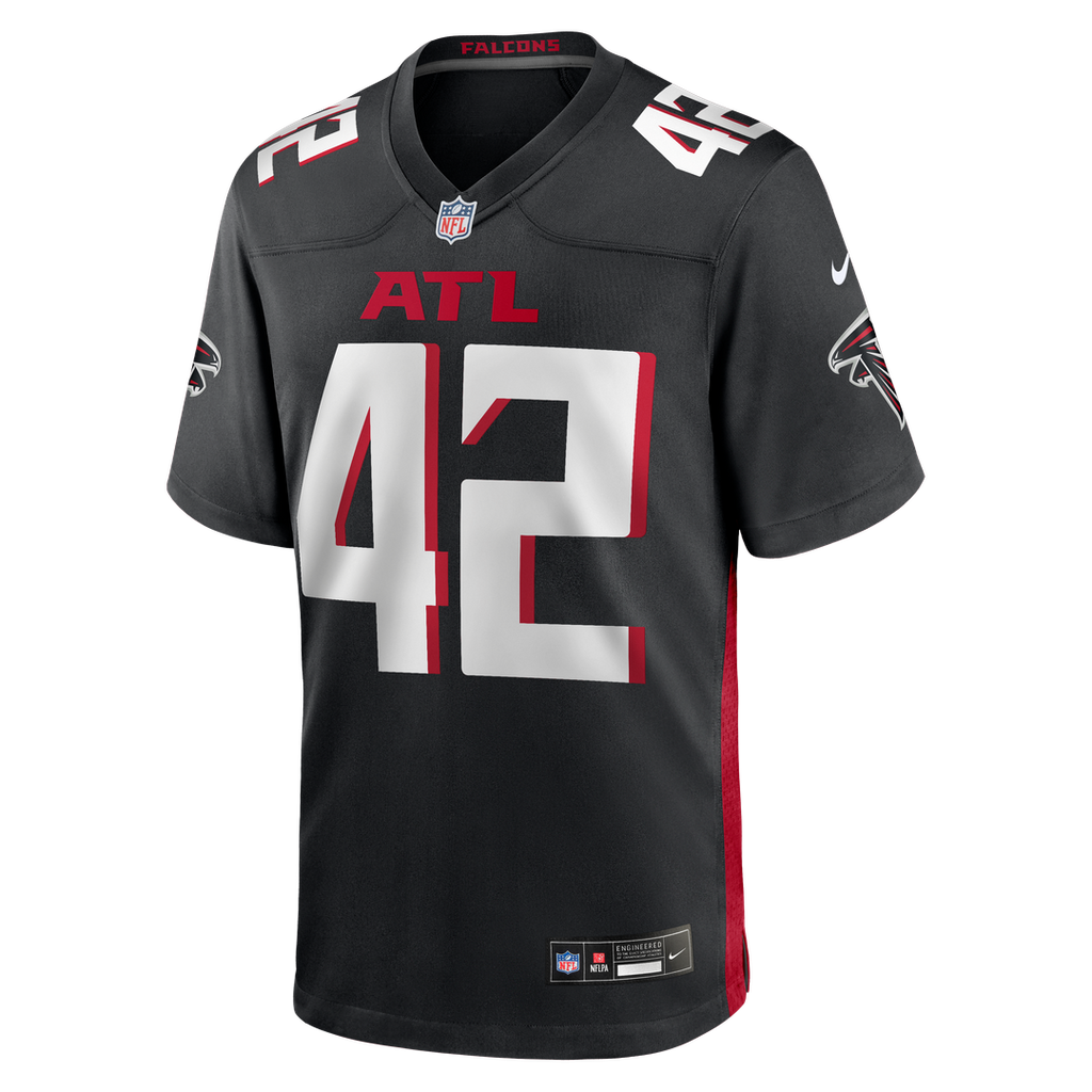 Josh Woods Atlanta Falcons Nike Team Game Jersey - Black Official NFL Team Apparel Football Fan Gear