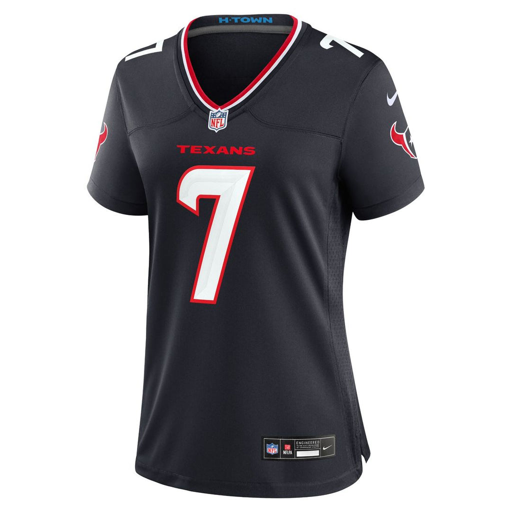 C.J. Stroud Houston Texans Nike Women's Game Jersey - Navy Official NFL Team Apparel Football Fan Gear