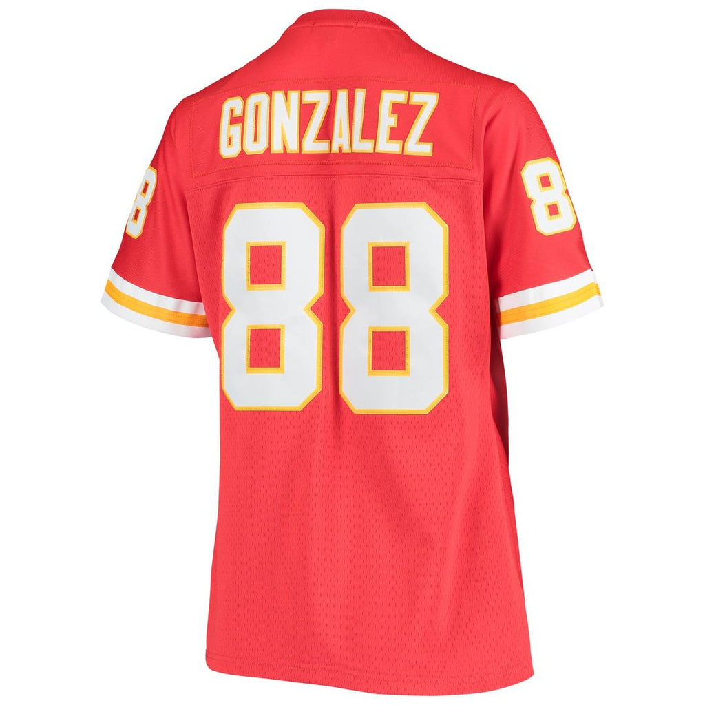 Tony Gonzalez Kansas City Chiefs Mitchell & Ness Women's Legacy Replica Team Jersey - Red Official NFL Team Apparel Football Fan Gear