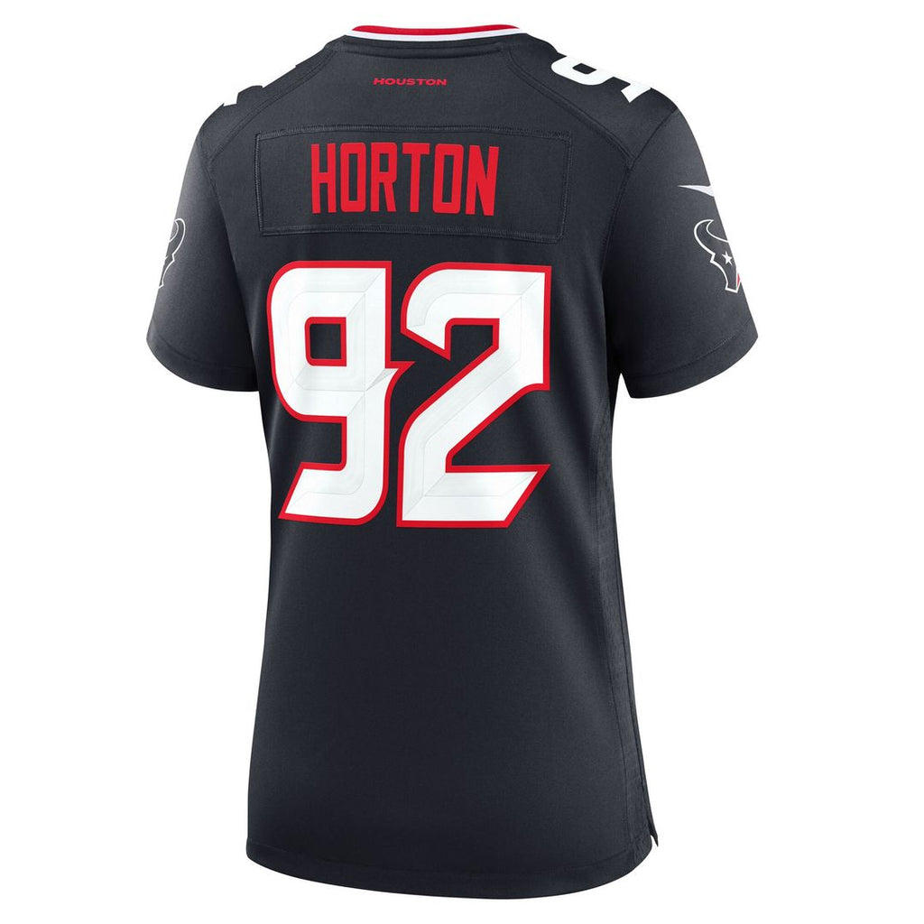 Dylan Horton Houston Texans Nike Women's Team Game Jersey - Navy Official NFL Team Apparel Football Fan Gear
