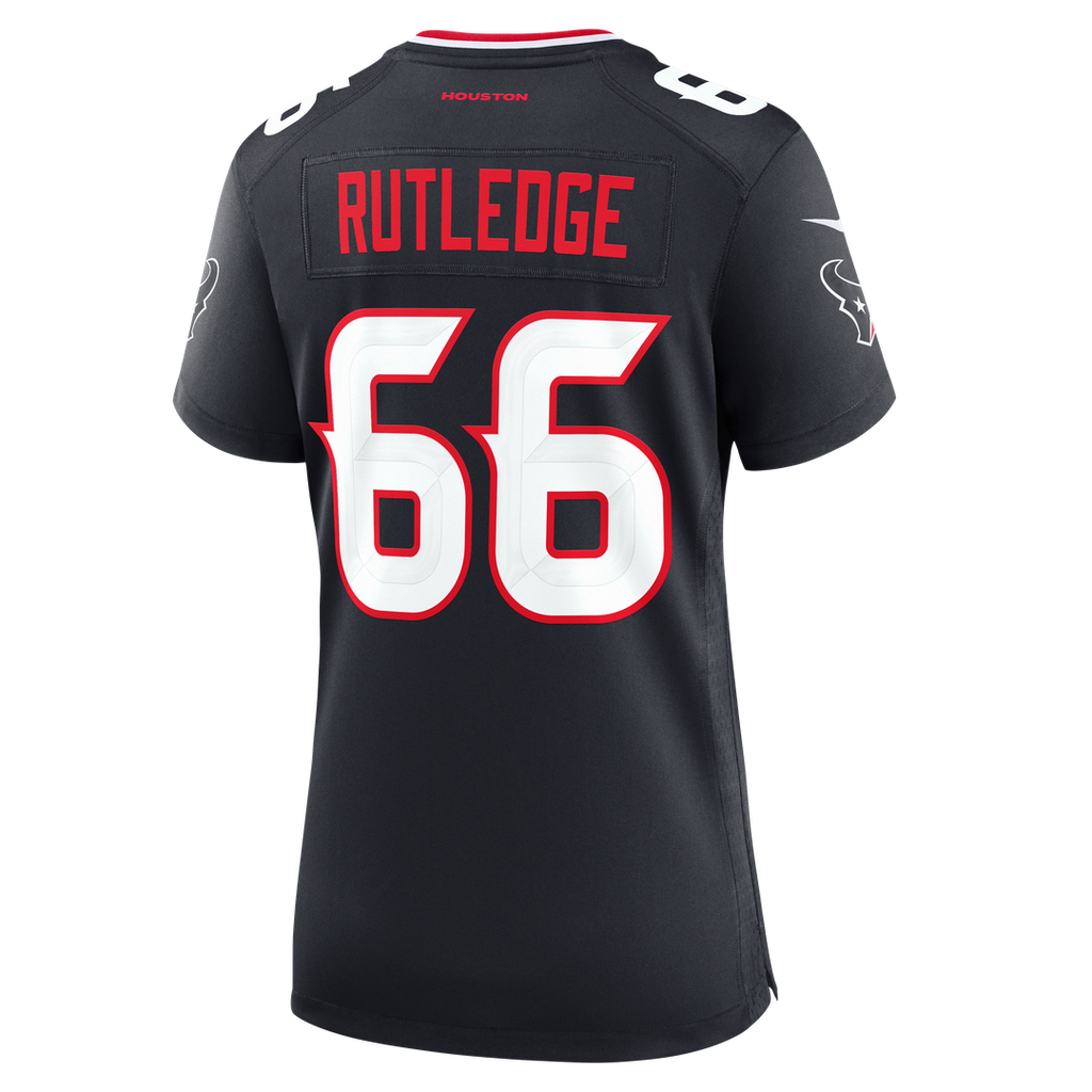 Keylan Rutledge Houston Texans Nike Women's Team Game Jersey - Navy Official NFL Team Apparel Football Fan Gear