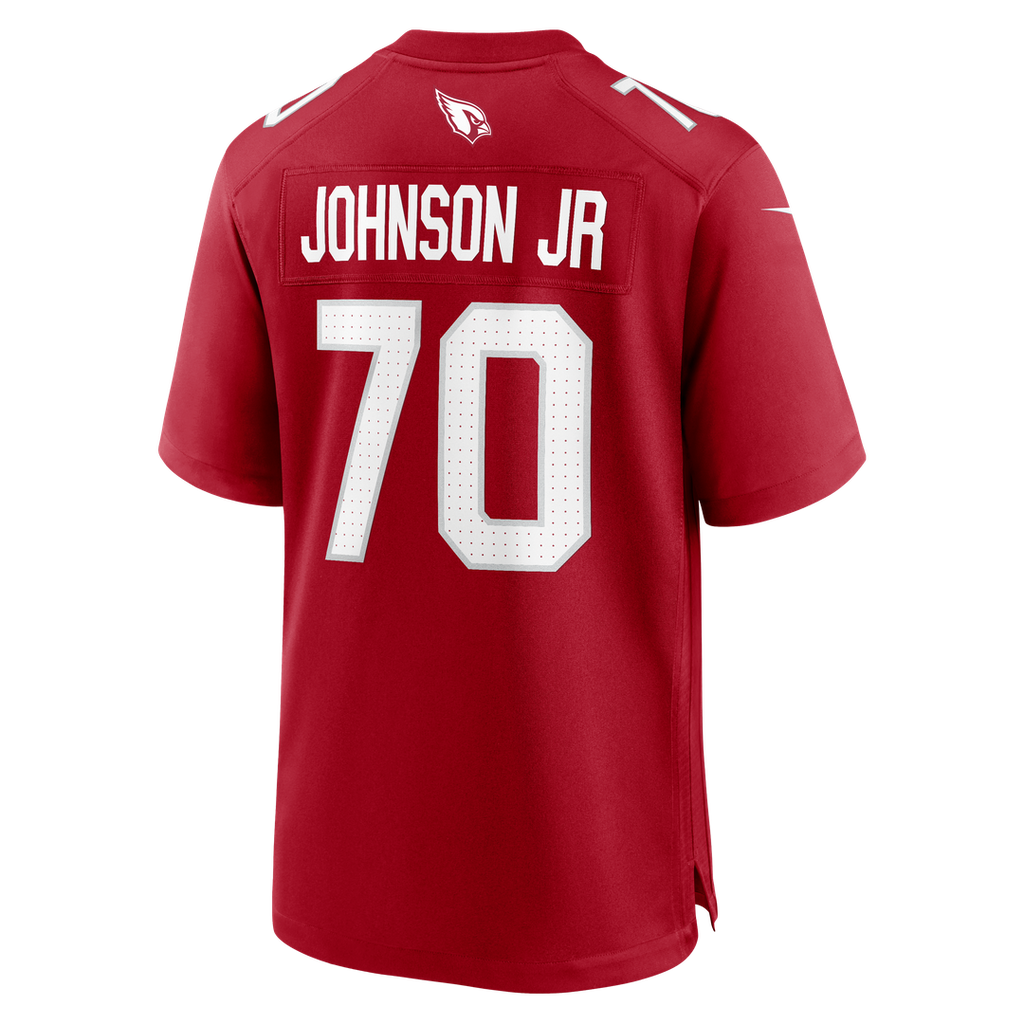 Paris Johnson Jr. Arizona Cardinals Nike Game Jersey - Cardinal Official NFL Team Apparel Football Fan Gear