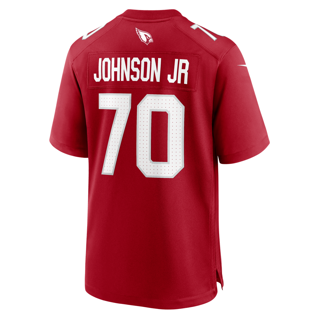 Paris Johnson Jr. Arizona Cardinals Nike Game Jersey - Cardinal Official NFL Team Apparel Football Fan Gear