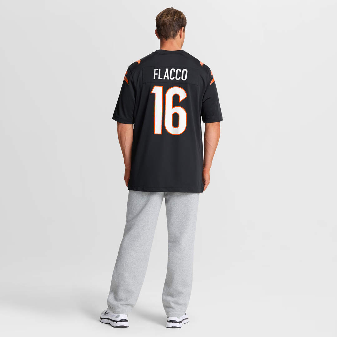 Joe Flacco Cincinnati Bengals Nike Team Game Jersey - Black Official NFL Team Apparel Football Fan Gear
