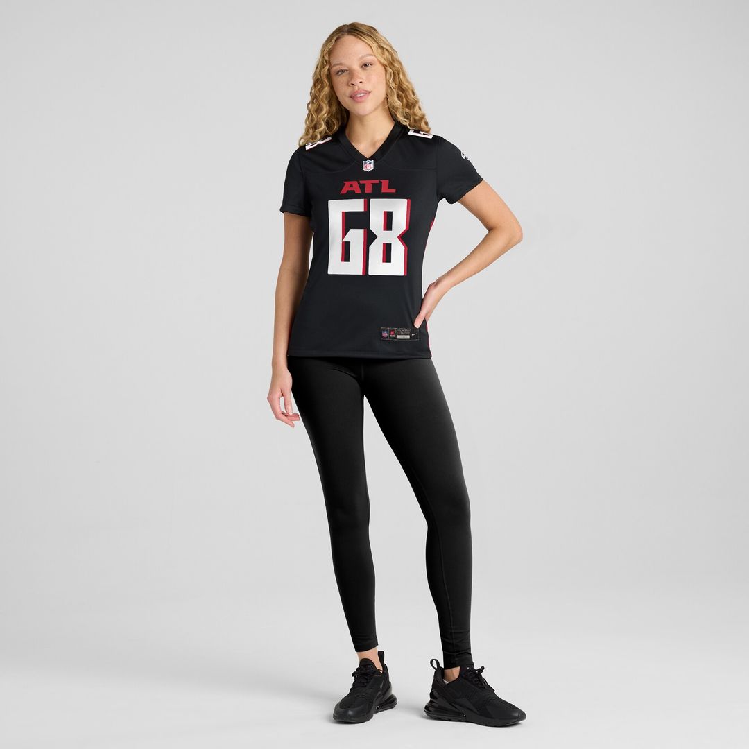 Kyle Hinton Atlanta Falcons Nike Women's Team Game Jersey - Black Official NFL Team Apparel Football Fan Gear
