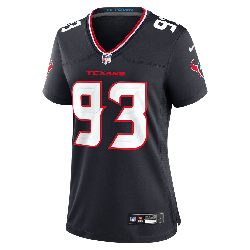 Kayden McDonald Houston Texans Nike Women's Team Game Jersey - Navy Official NFL Team Apparel Football Fan Gear