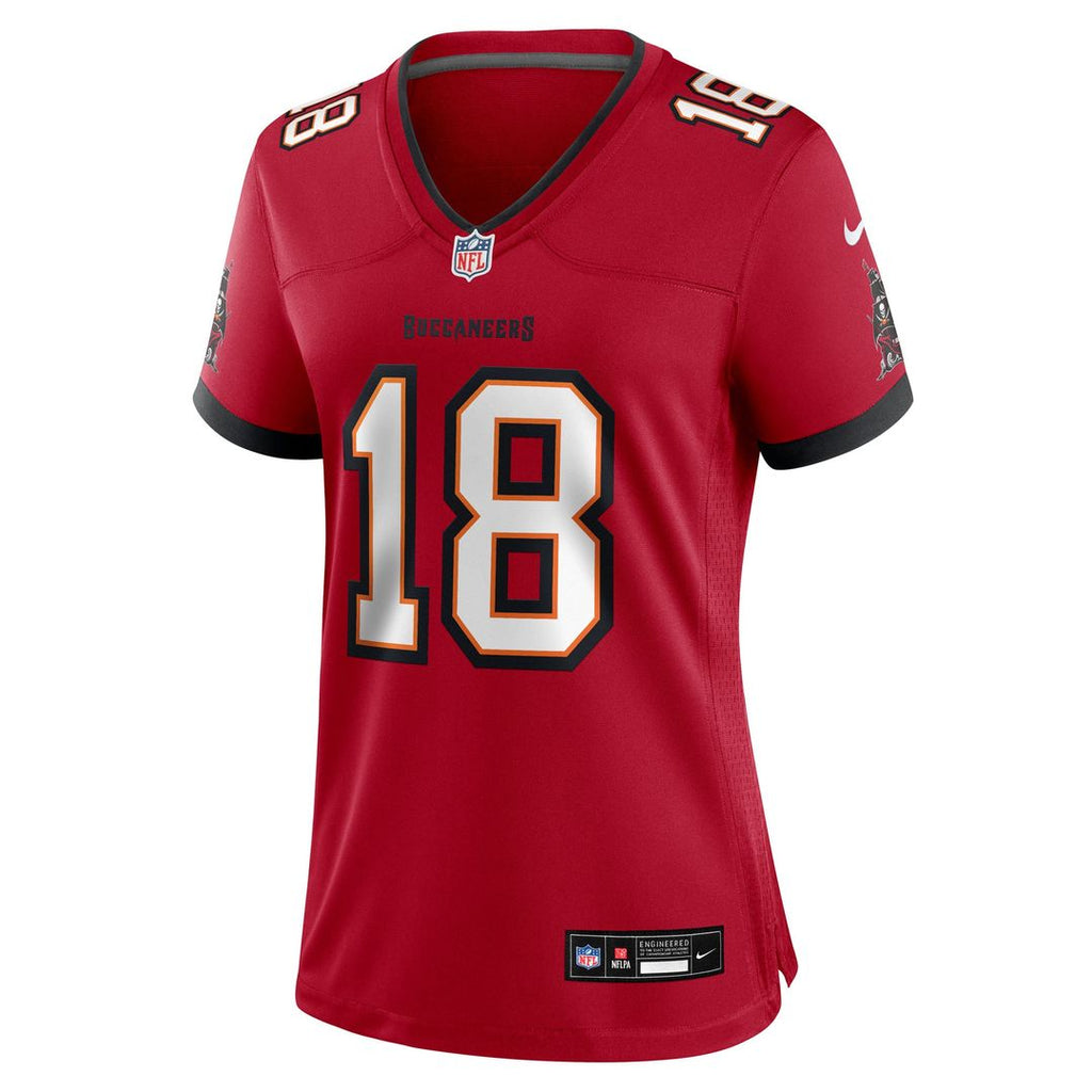 Josh Williams Tampa Bay Buccaneers Nike Women's Team Game Jersey - Red Official NFL Team Apparel Football Fan Gear