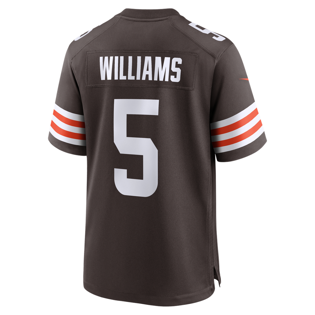 Quincy Williams Cleveland Browns Nike Team Game Jersey - Brown Official NFL Team Apparel Football Fan Gear
