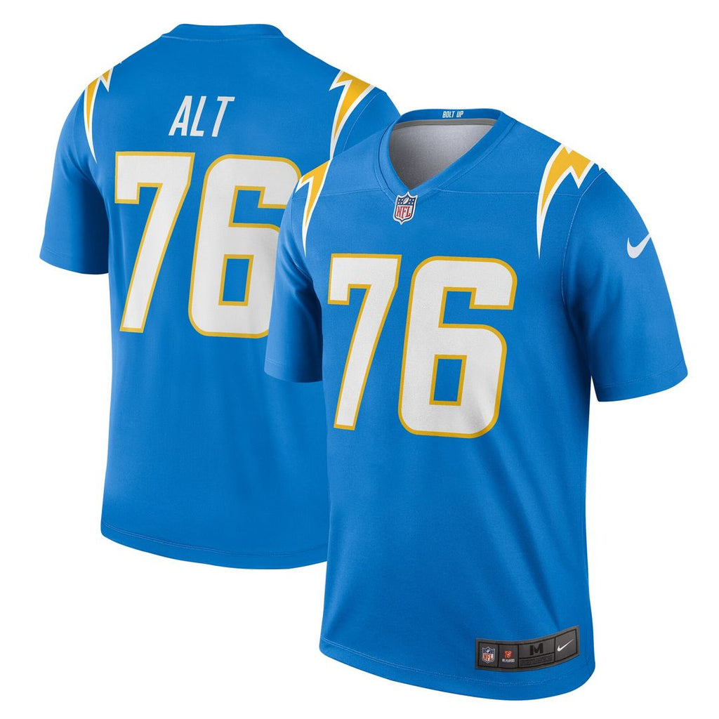 Joe Alt Los Angeles Chargers Nike Legend Player Performance Top - Powder Blue NFL Fan Gear Popular Style