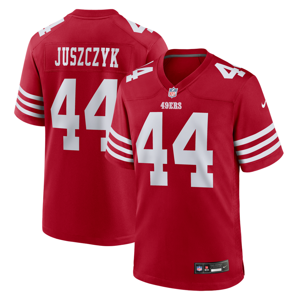Kyle Juszczyk San Francisco 49ers Nike Player Game Jersey - Scarlet Official NFL Team Apparel Football Fan Gear