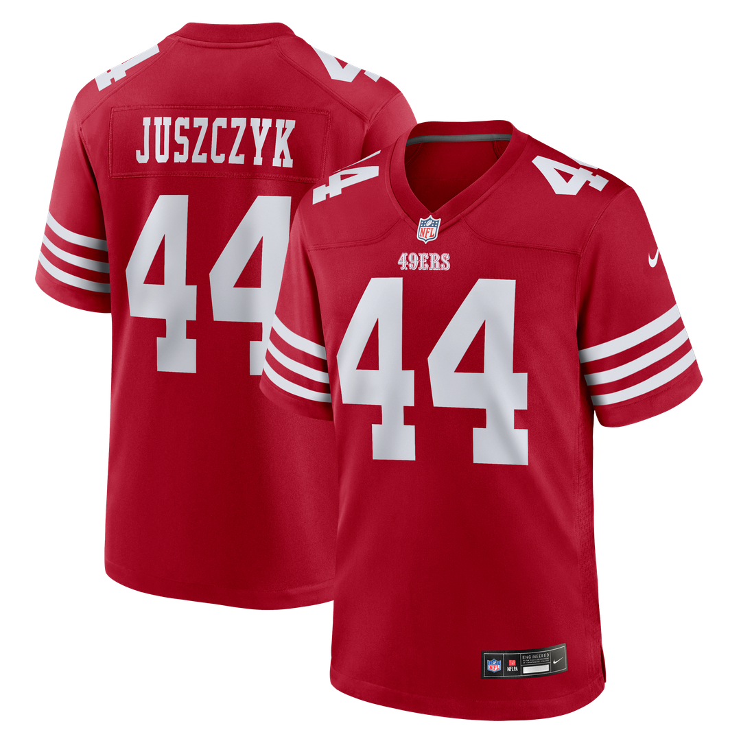 Kyle Juszczyk San Francisco 49ers Nike Player Game Jersey - Scarlet Official NFL Team Apparel Football Fan Gear