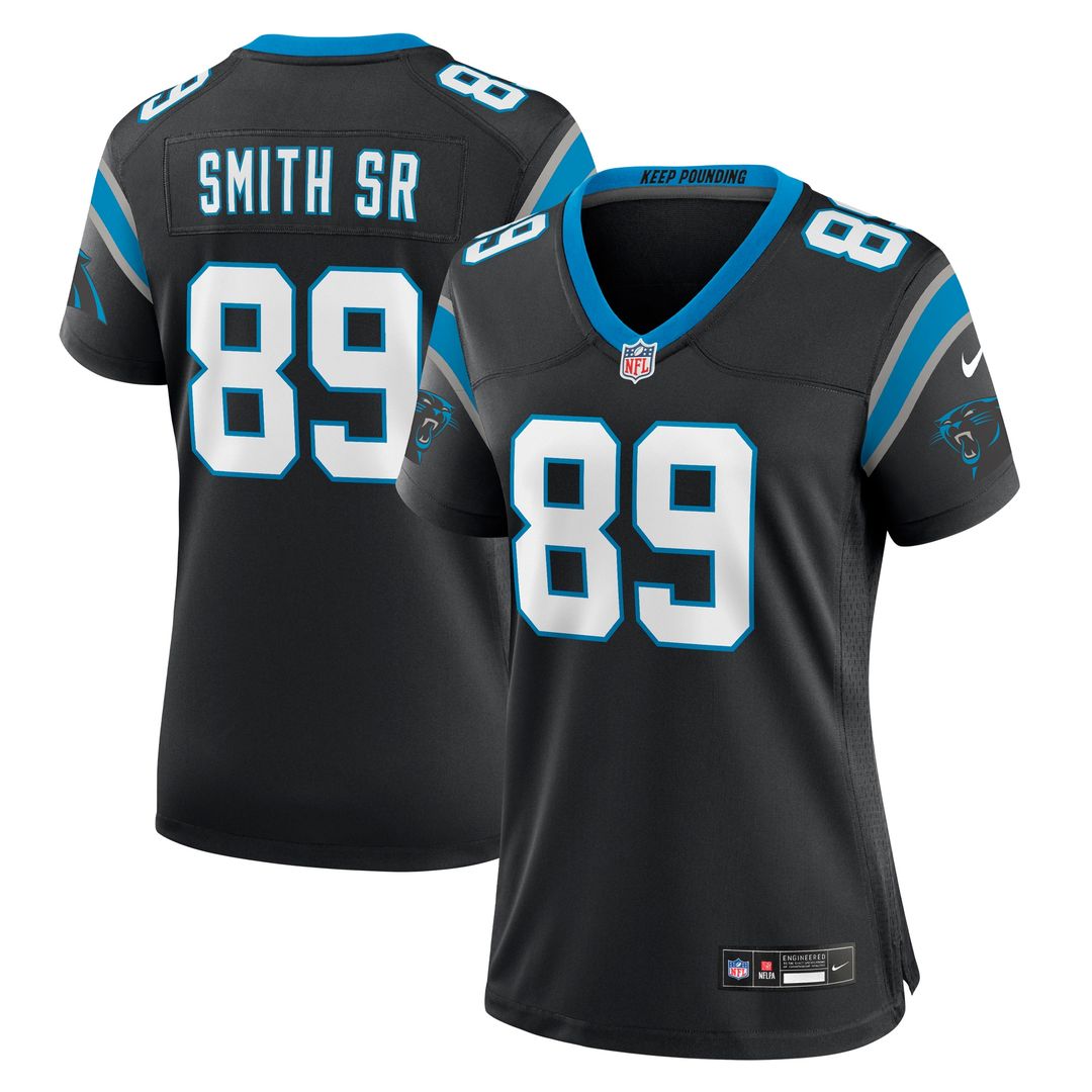 Steve Smith Sr. Carolina Panthers Nike Women's Retired Player Game Jersey - Black Official NFL Team Apparel Football Fan Gear