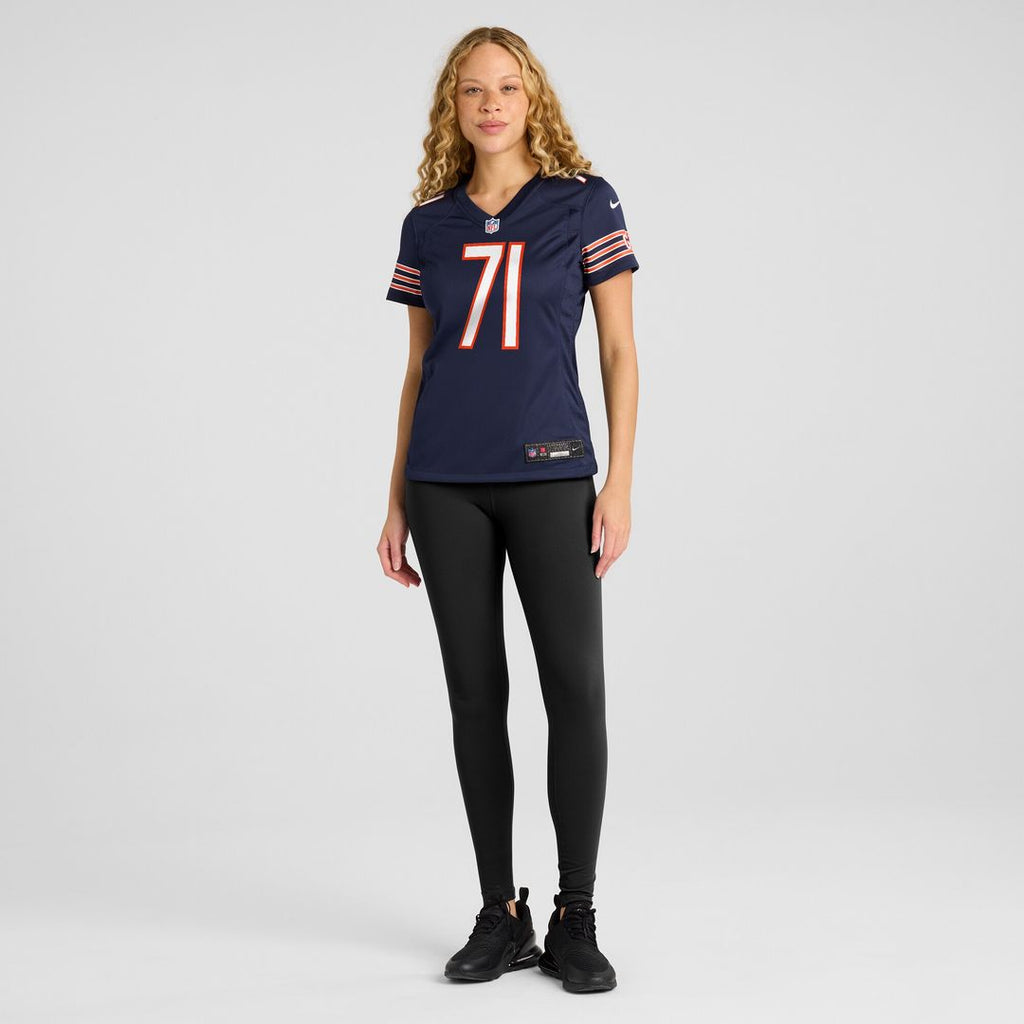 Ryan Bates Chicago Bears Nike Women's Game Jersey - Navy Official NFL Team Apparel Football Fan Gear