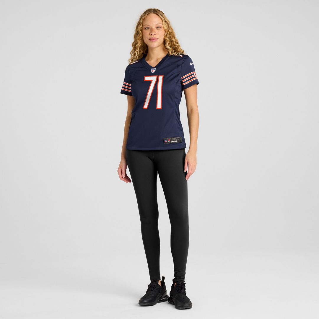Ryan Bates Chicago Bears Nike Women's Game Jersey - Navy Official NFL Team Apparel Football Fan Gear