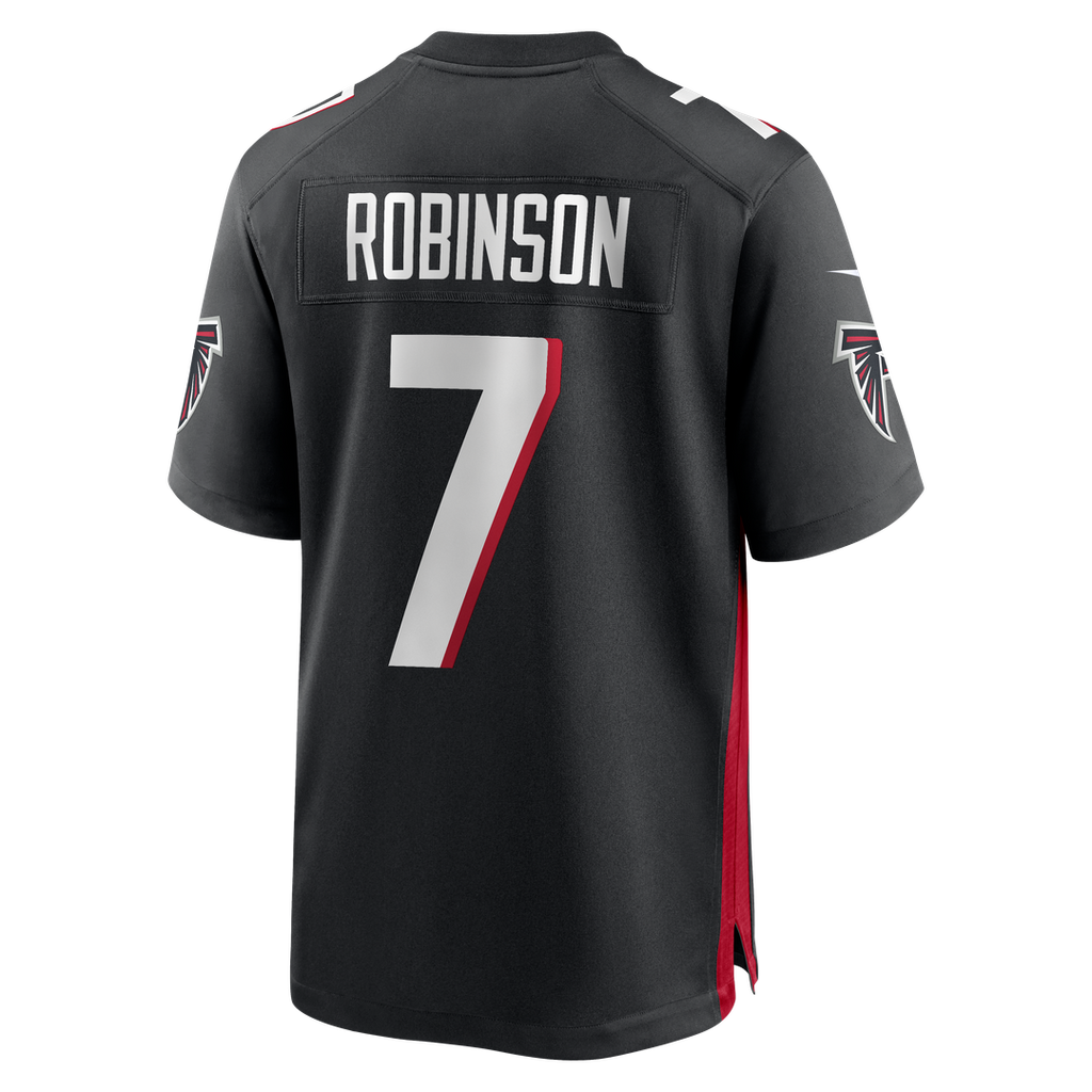 Bijan Robinson Atlanta Falcons Nike Game Jersey - Black Official NFL Team Apparel Football Fan Gear