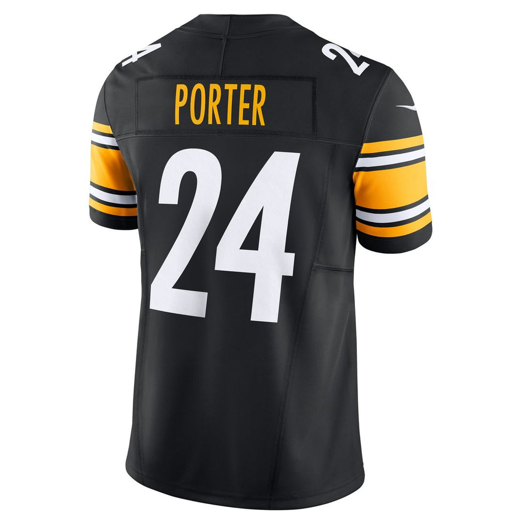 Joey Porter Jr. Pittsburgh Steelers Nike Vapor F.U.S.E. Limited Jersey - White Official NFL Team Apparel Football Fan Gear