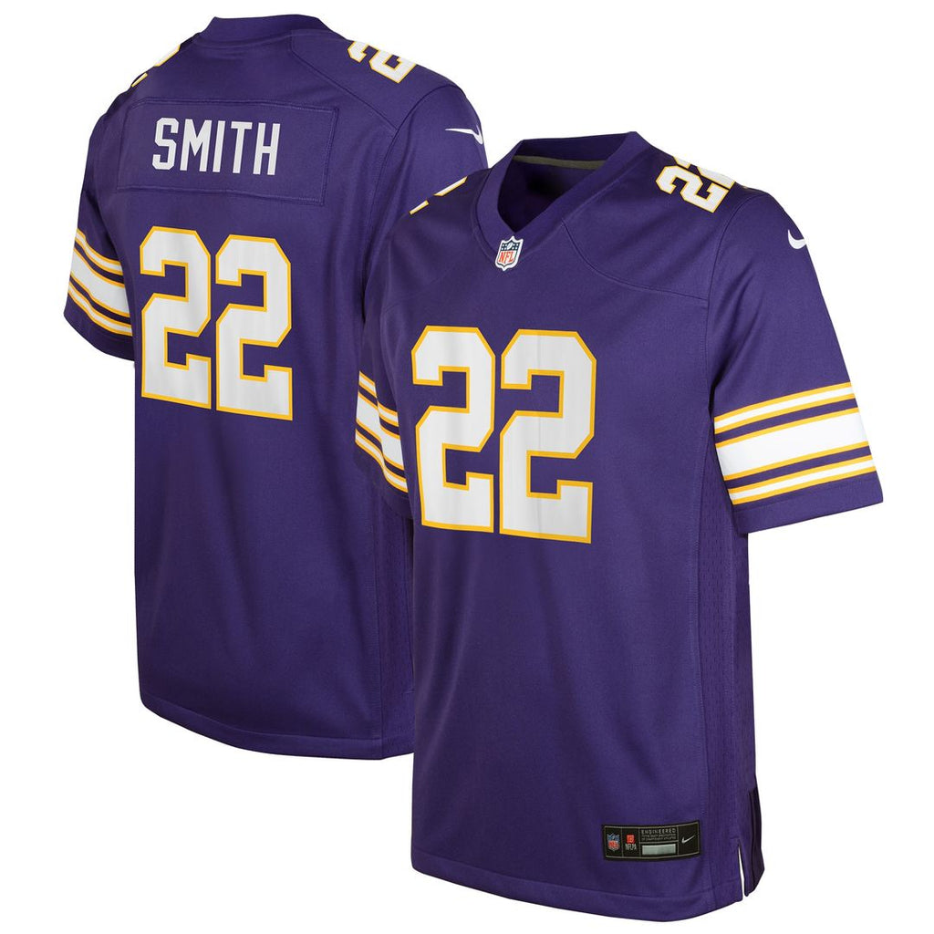 Harrison Smith Minnesota Vikings Nike Youth Game Jersey - Purple Official NFL Team Apparel Football Fan Gear