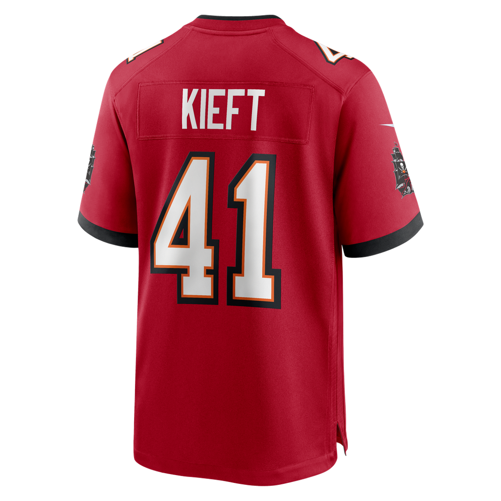 Ko Kieft Tampa Bay Buccaneers Nike Game Player Jersey - Red Official NFL Team Apparel Football Fan Gear