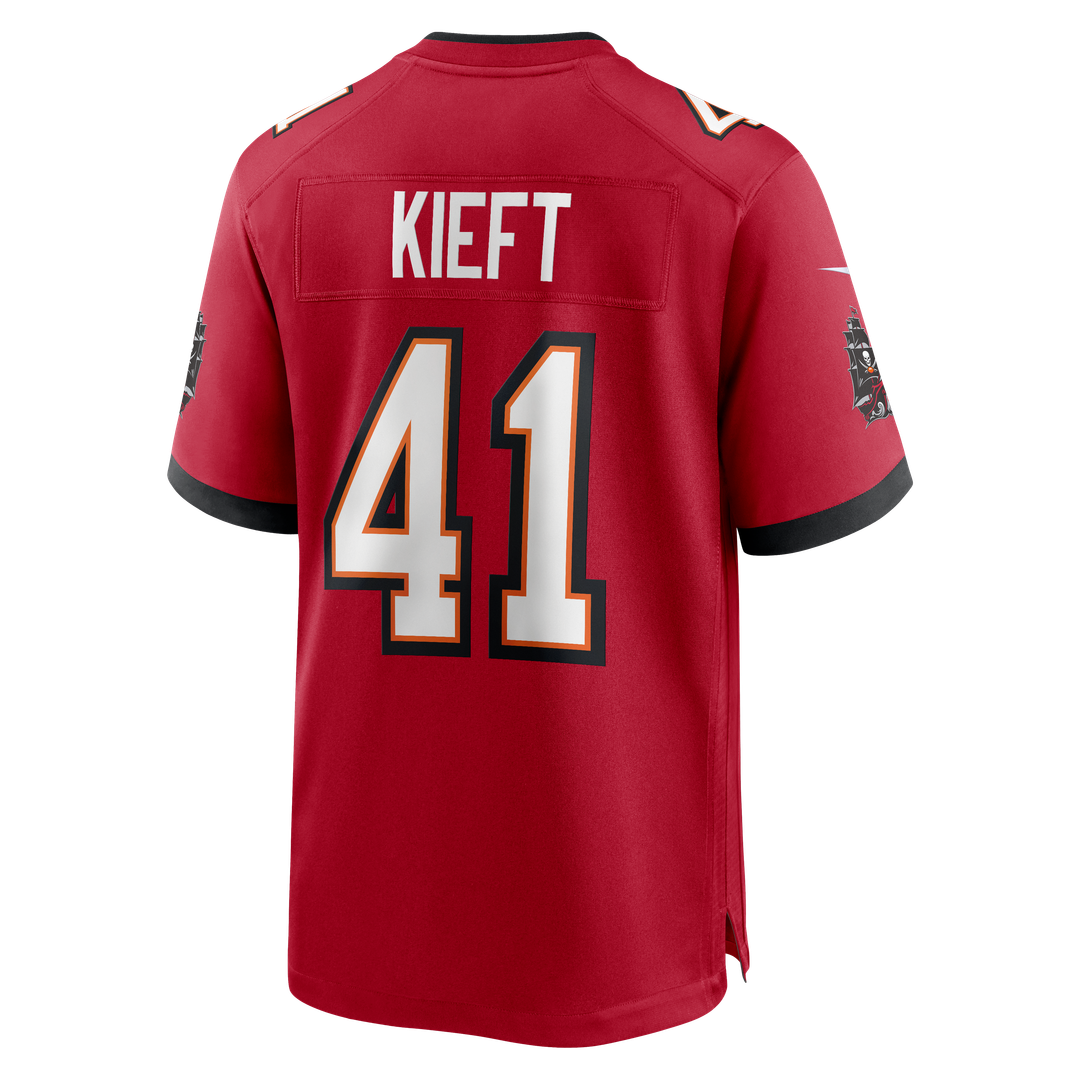 Ko Kieft Tampa Bay Buccaneers Nike Game Player Jersey - Red Official NFL Team Apparel Football Fan Gear