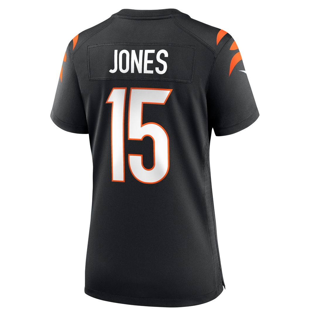 Charlie Jones Cincinnati Bengals Nike Women's Team Game Jersey - Black Official NFL Team Apparel Football Fan Gear