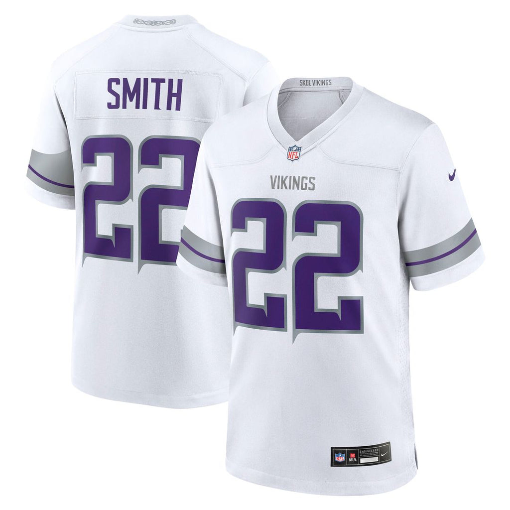 Harrison Smith Minnesota Vikings Nike Alternate Game Jersey - White Official NFL Team Apparel Football Fan Gear