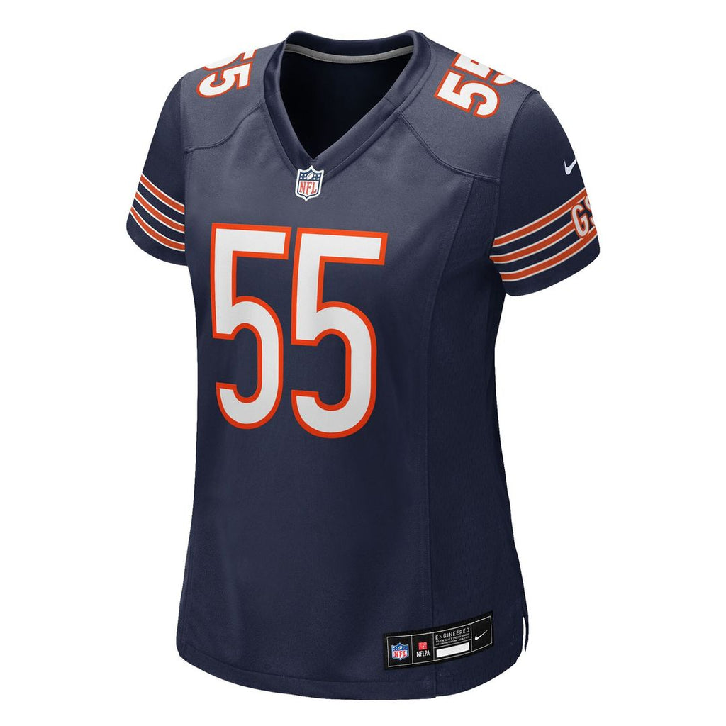 Dayo Odeyingbo Chicago Bears Nike Women's Team Game Jersey - Navy Official NFL Team Apparel Football Fan Gear