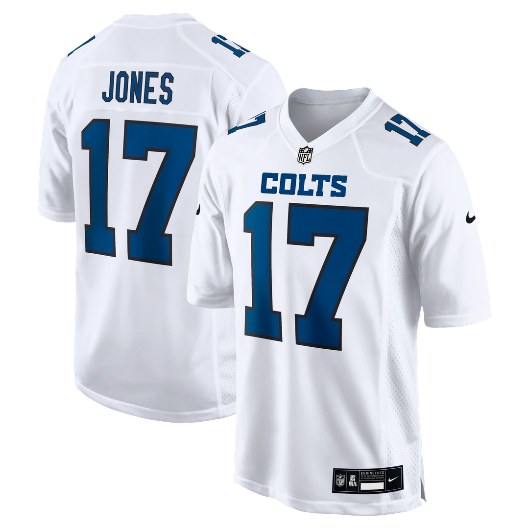 Daniel Jones Indianapolis Colts Nike Fashion Game Jersey - Carbon Black Official NFL Team Apparel Football Fan Gear