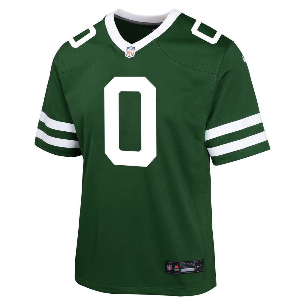 Braelon Allen New York Jets Nike Youth Team Game Jersey - Green Official NFL Team Apparel Football Fan Gear