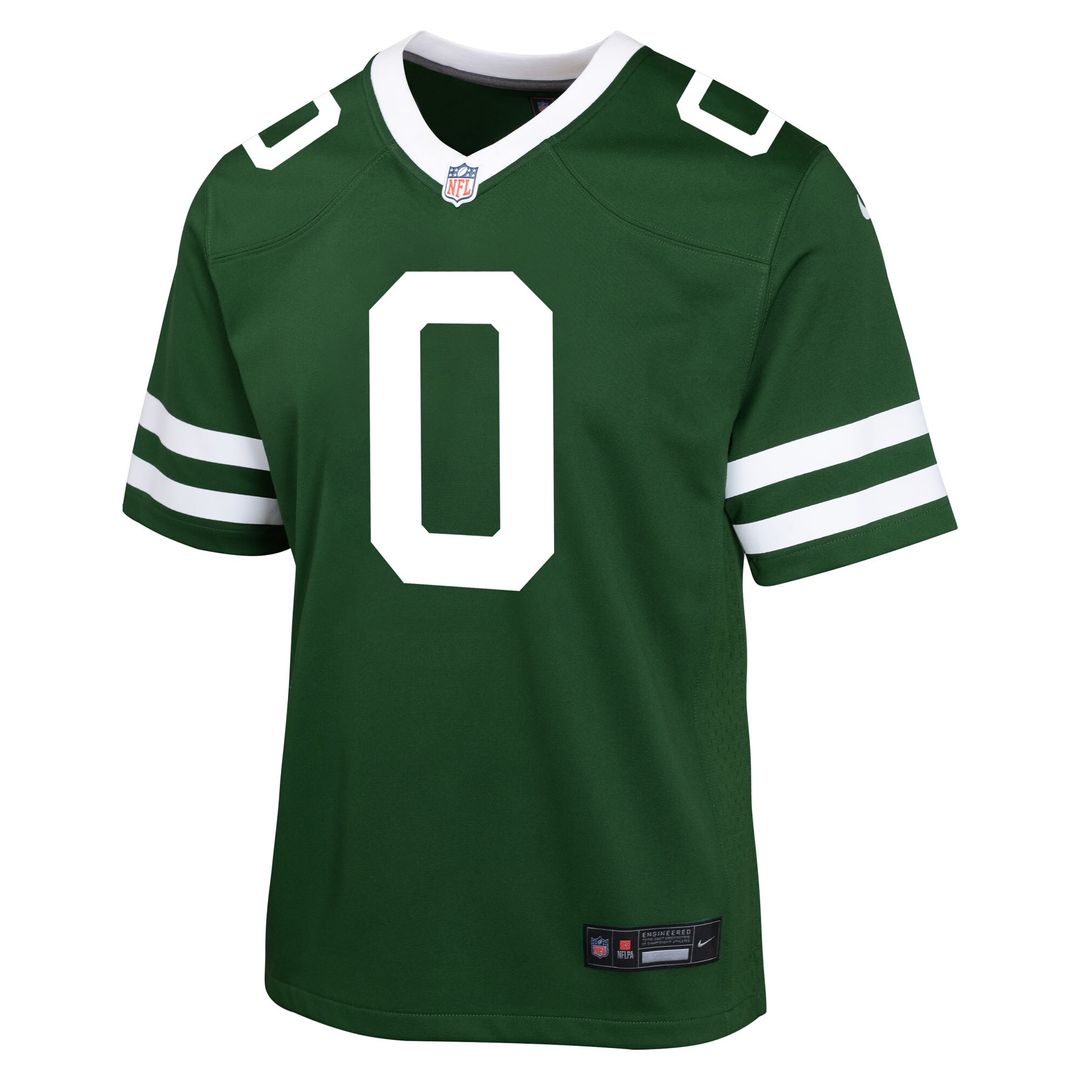 Braelon Allen New York Jets Nike Youth Team Game Jersey - Green Official NFL Team Apparel Football Fan Gear