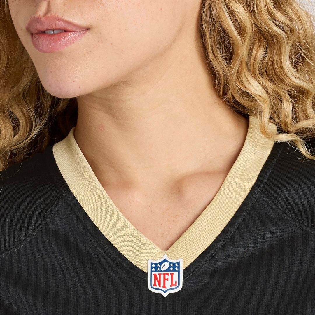 Vernon Broughton New Orleans Saints Nike Women's Team Game Jersey - Black Official NFL Team Apparel Football Fan Gear