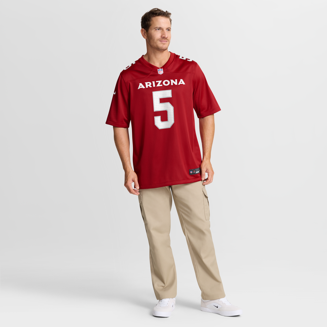 Baron Browning Arizona Cardinals Nike Team Game Jersey - Cardinal Official NFL Team Apparel Football Fan Gear