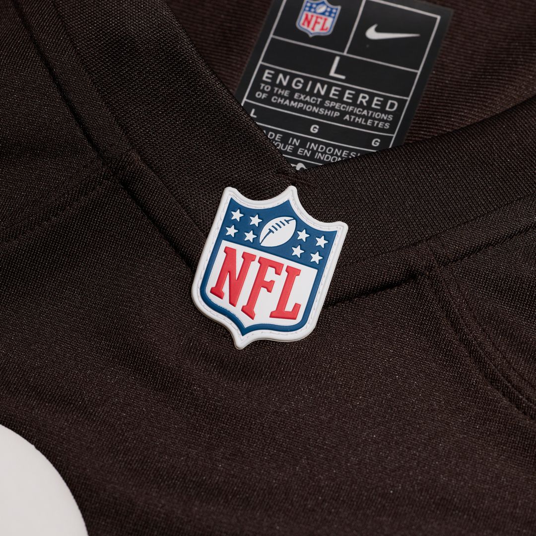 Carson Schwesinger Cleveland Browns Nike 2025 NFL Draft Game Jersey - Brown Official NFL Team Apparel Football Fan Gear
