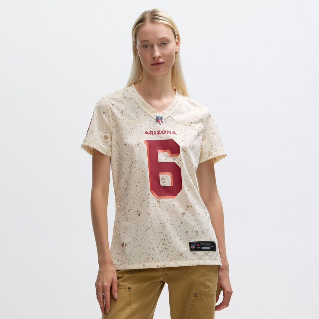 James Conner Arizona Cardinals Nike Women's 2025 Rivalries Collection Game Jersey - Natural Official NFL Team Apparel Football Fan Gear