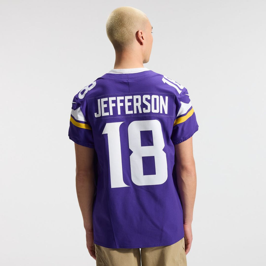 Justin Jefferson Minnesota Vikings Nike Vapor F.U.S.E. Elite Jersey - Purple Official NFL Team Apparel Football Fan Gear