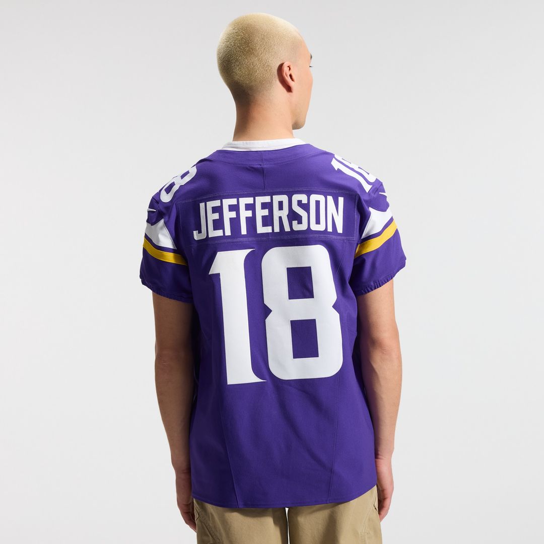 Justin Jefferson Minnesota Vikings Nike Vapor F.U.S.E. Elite Jersey - Purple Official NFL Team Apparel Football Fan Gear