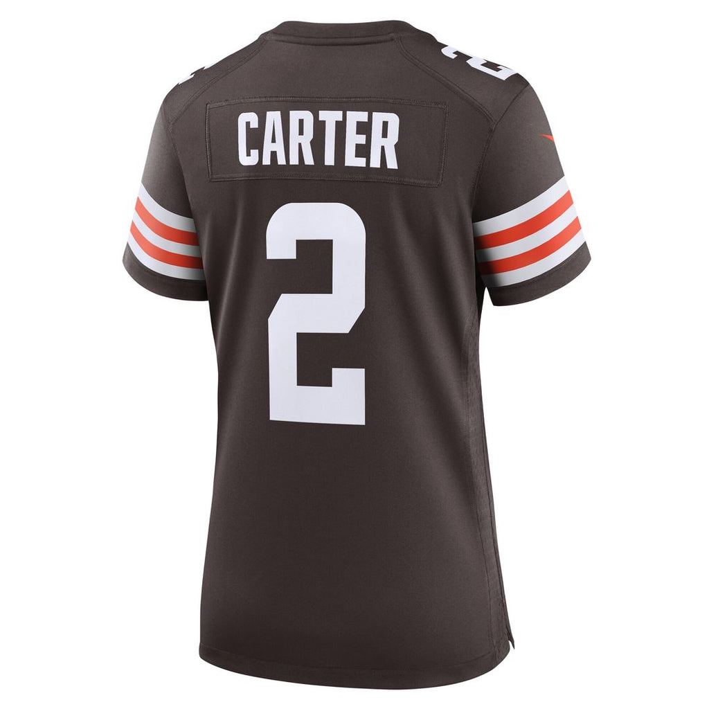 DeAndre Carter Cleveland Browns Nike Women's Team Game Jersey - Brown Official NFL Team Apparel Football Fan Gear