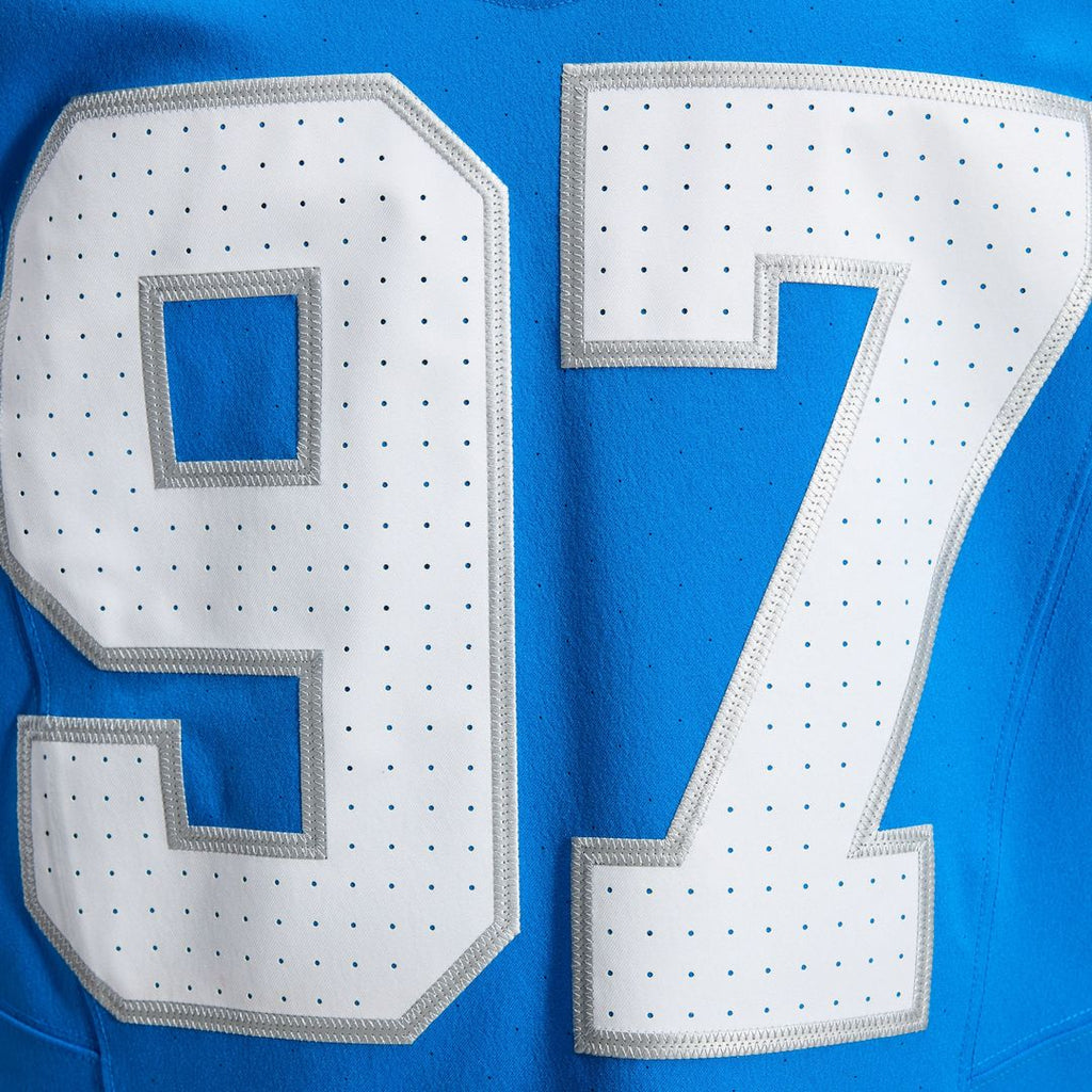 Aidan Hutchinson Detroit Lions Nike Alternate Vapor F.U.S.E. Elite Jersey - Black Official NFL Team Apparel Football Fan Gear