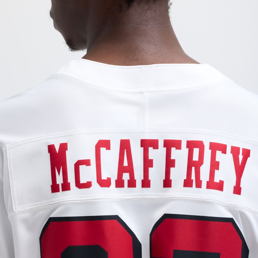 Christian McCaffrey San Francisco 49ers Nike Vapor F.U.S.E. Limited Jersey - Scarlet Official NFL Team Apparel Football Fan Gear