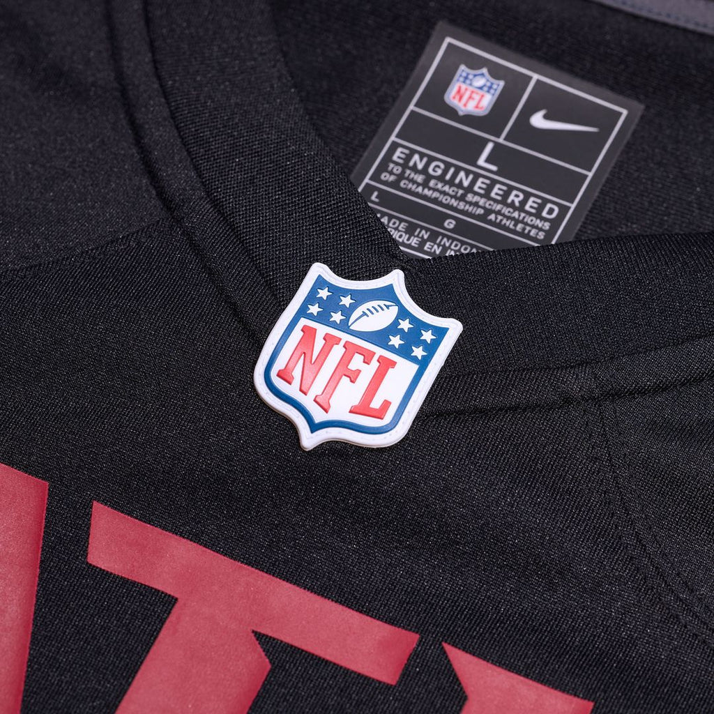 DeMarcco Hellams Atlanta Falcons Nike Team Game Jersey - Black Official NFL Team Apparel Football Fan Gear