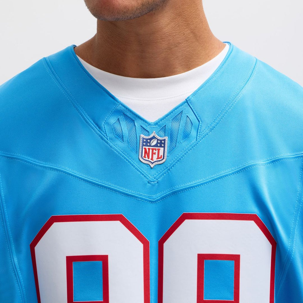 Jeffery Simmons Tennessee Titans Nike Vapor F.U.S.E. Limited Jersey - Light Blue Official NFL Team Apparel Football Fan Gear