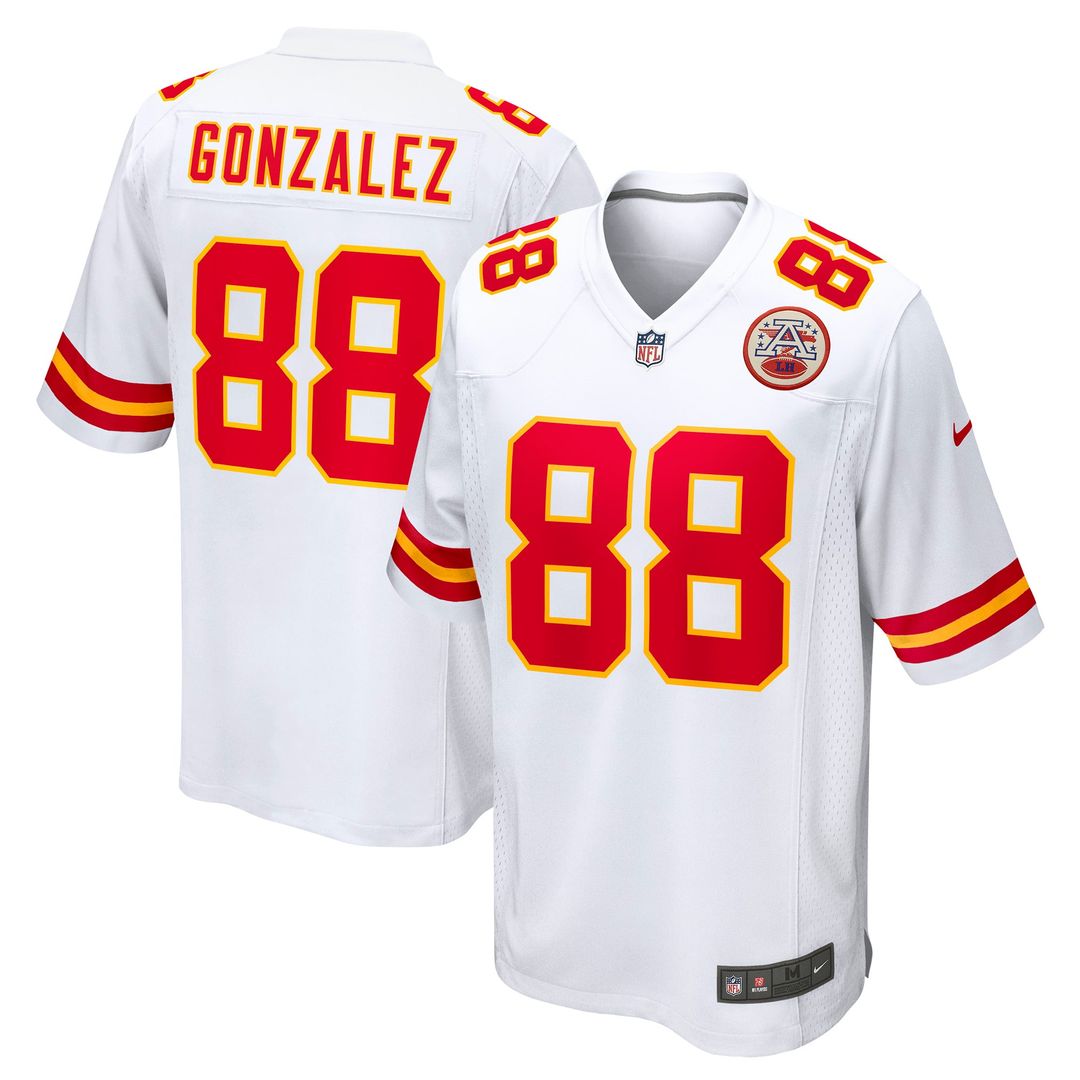 Tony Gonzalez Kansas City Chiefs Nike Retired Player Game Jersey - White Official NFL Team Apparel Football Fan Gear