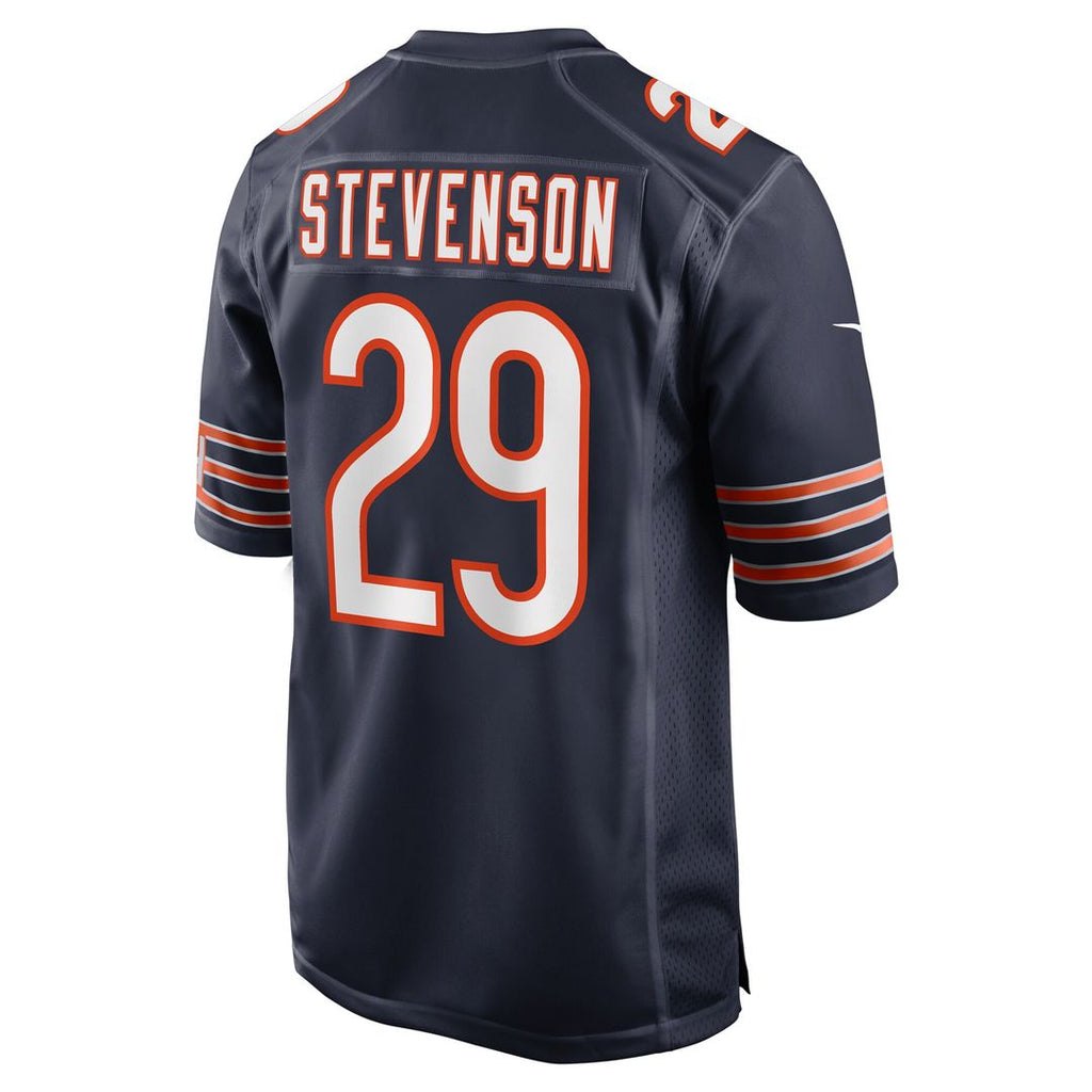 Tyrique Stevenson Chicago Bears Nike Game Jersey - Navy Official NFL Team Apparel Football Fan Gear
