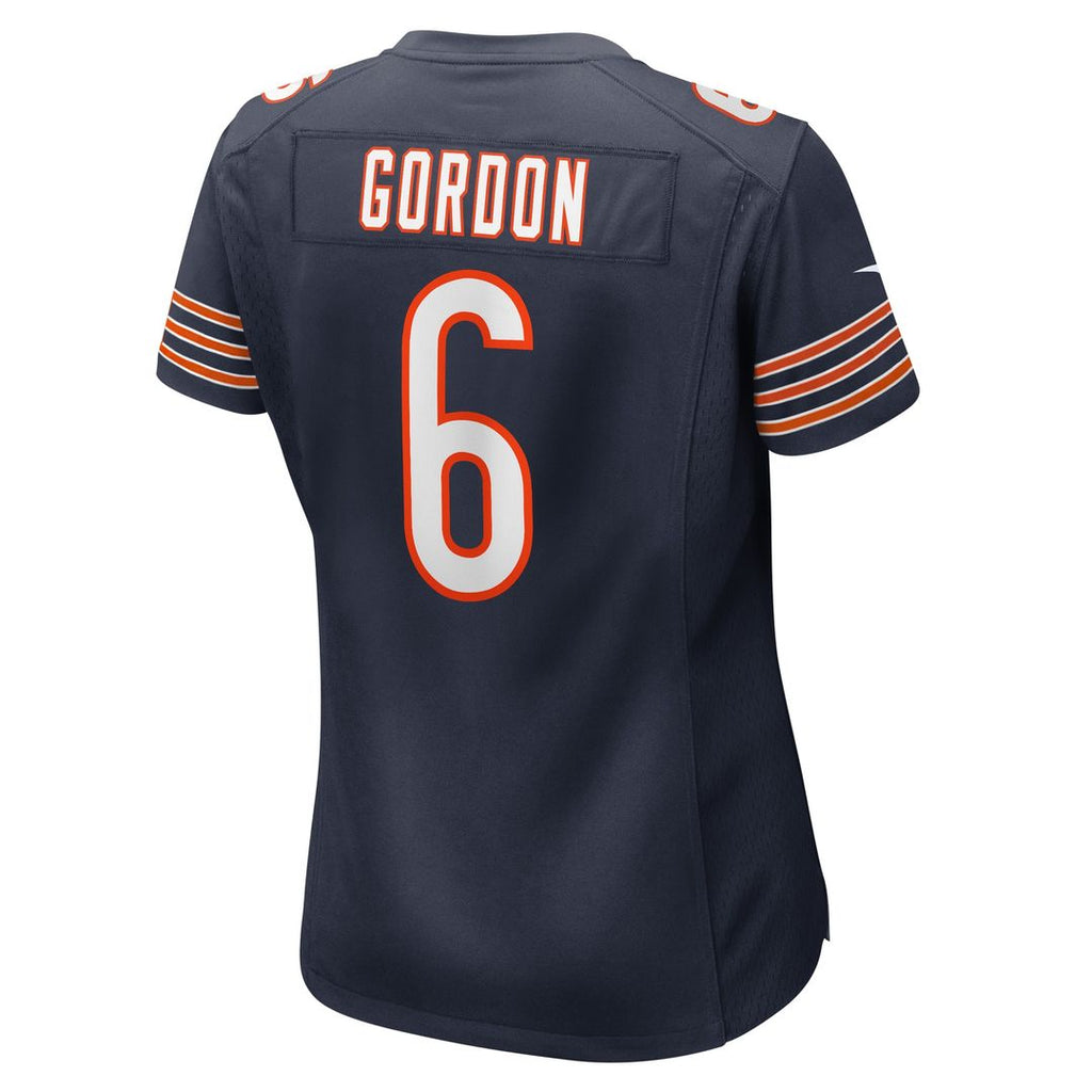Kyler Gordon Chicago Bears Nike Women's Game Player Jersey - Navy Official NFL Team Apparel Football Fan Gear