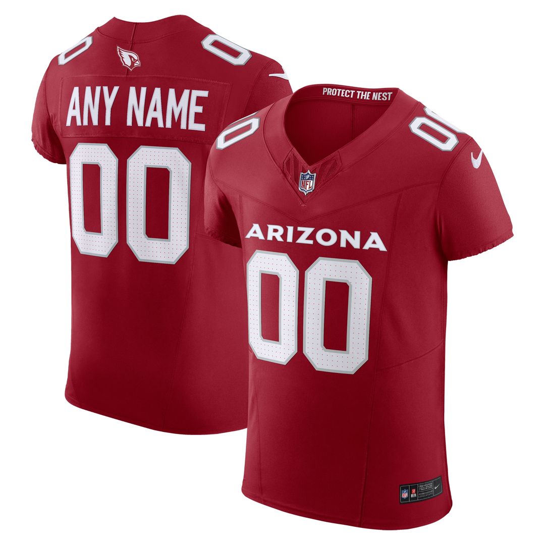 Arizona Cardinals Nike Vapor F.U.S.E. Elite Custom Jersey - Cardinal Official NFL Team Apparel Football Fan Gear