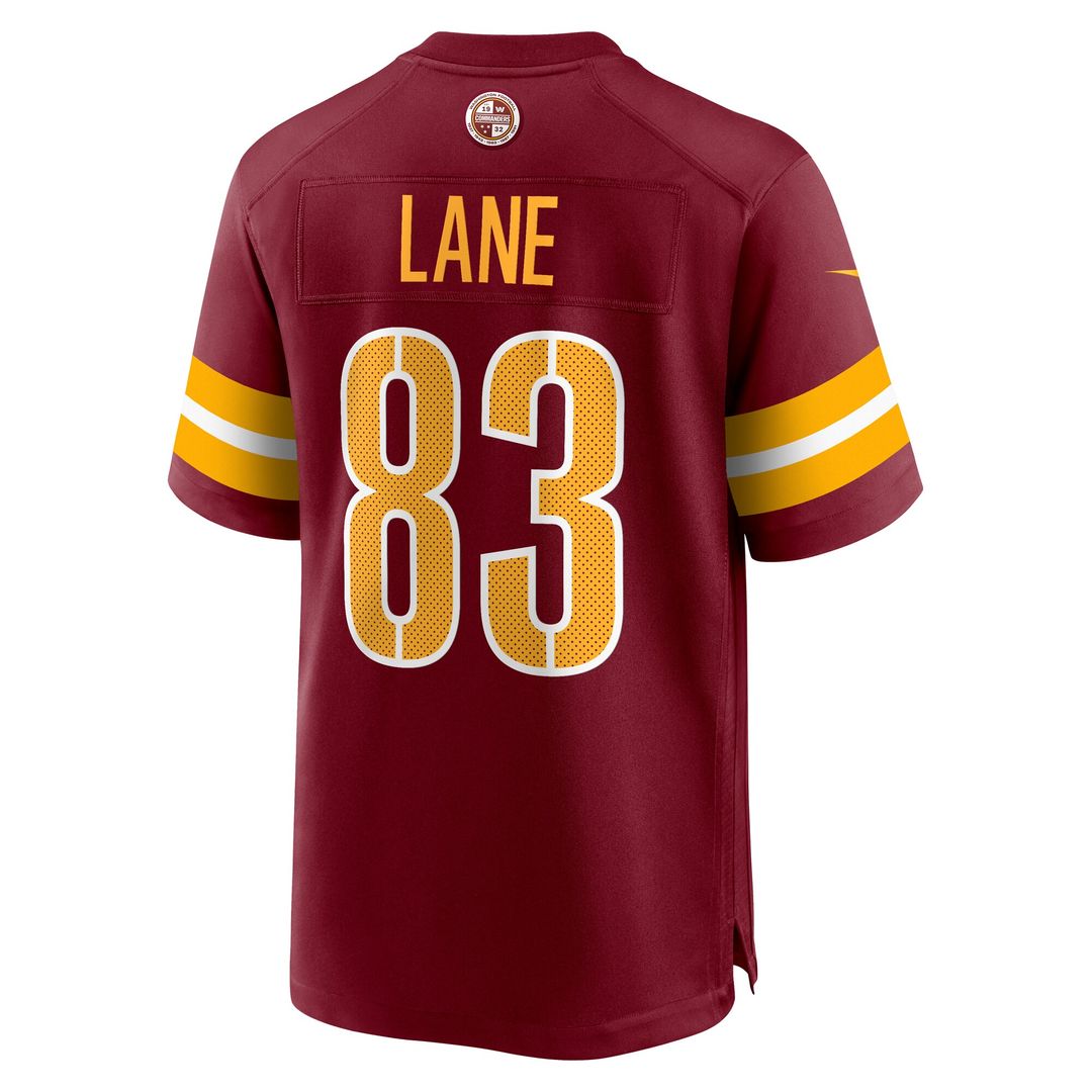 Jaylin Lane Washington Commanders Nike Team Game Jersey - Burgundy Official NFL Team Apparel Football Fan Gear