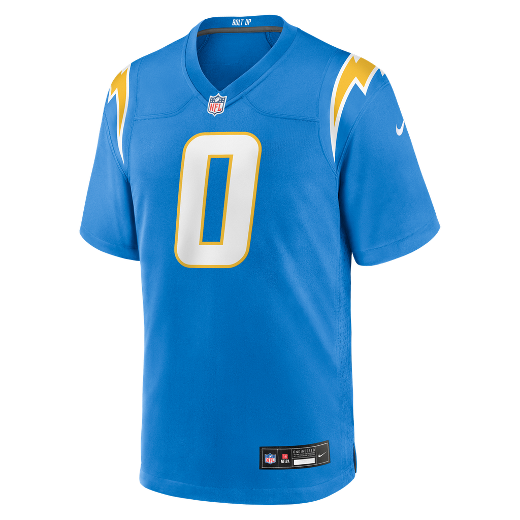 Daiyan Henley Los Angeles Chargers Nike Team Game Jersey - Powder Blue Official NFL Team Apparel Football Fan Gear