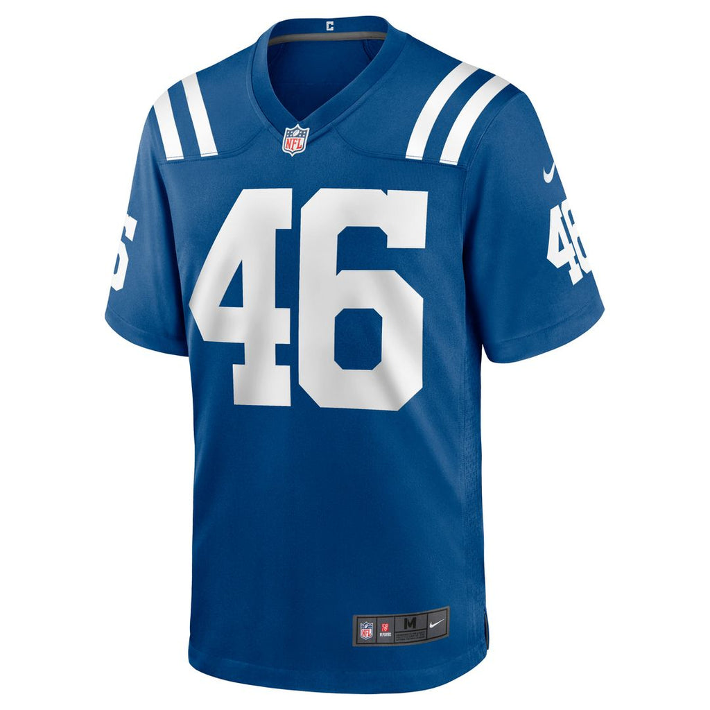 Luke Rhodes Indianapolis Colts Nike Game Jersey - Royal Official NFL Team Apparel Football Fan Gear